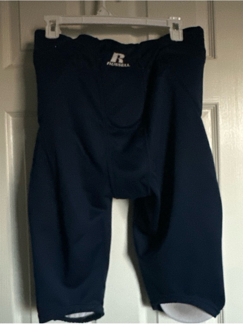 Russell Athletic Navy Blue Youth Football Shorts